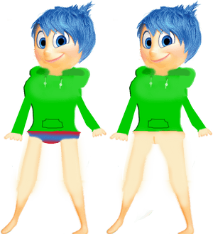 Transparent Joy Clipart - Joy Inside Out Fanart, HD Png Download PNG image with transparent background