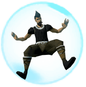 Animated Character Meditating Underwater PNG image with transparent background