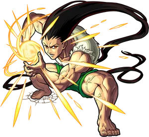 Animated Character Power Up PNG Image