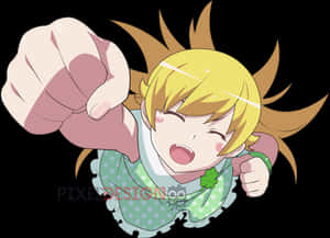 Shinobu Oshino Png -monogatari Hd Wallpaper - Oshino Shinobu Render, Transparent Png PNG image with transparent background