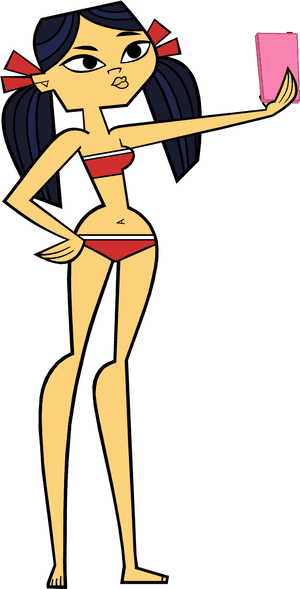 Kitty's Bikini Selfie - Total Drama Kitty Bikini PNG