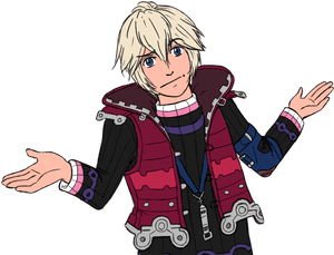Fire Emblem Robin Emote - Shulk Don T Know, HD Png Download PNG image with transparent background