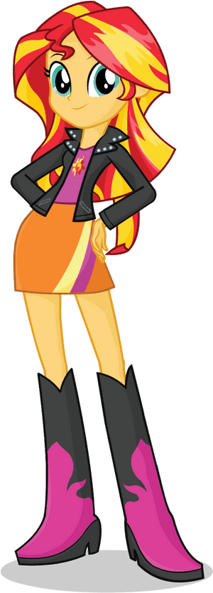 Happy Halloween 2019 - Sunset Shimmer Human, HD Png Download PNG with transparent background