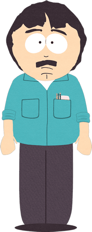 Black Father And Teen Son Png - South Park Randy And Sharon, Transparent Png PNG image with transparent background