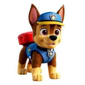 Animated Chase Paw Patrol Png Aqu69 PNG Image