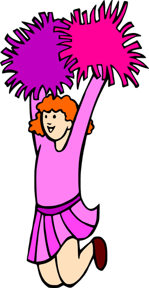 Banner Cheer Leader Clipart - Cheerleading, HD Png Download PNG image with transparent background