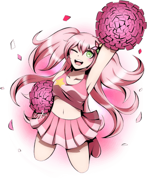 Danganronpa Cheerleader, HD Png Download PNG image with transparent background