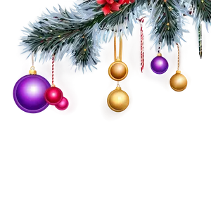 Animated Christmas Decorations Png Hxa PNG Image