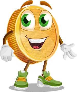 Transparent Blank Coin Png - Cartoon Coin Png, Png Download PNG with transparent background