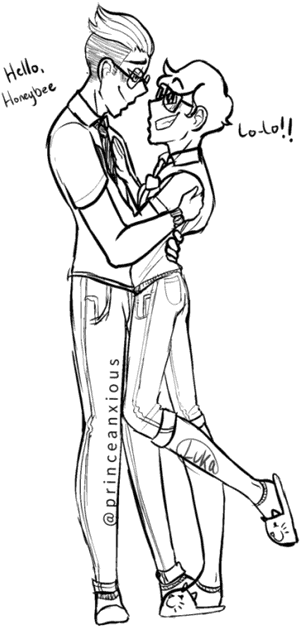 Sander Sides Coloring Pages, HD Png Download PNG image with transparent background