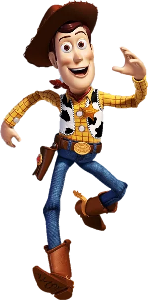 Animated Cowboy Character Woody PNG Image