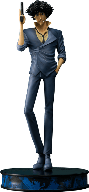 Animated Cowboy Figurewith Gun PNG image with transparent background