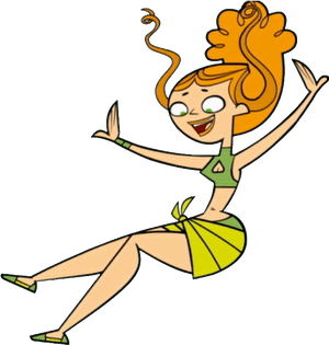 Total Drama Island Izzy Png , Png Download - Total Drama Izzy Falling, Transparent Png PNG image with transparent background