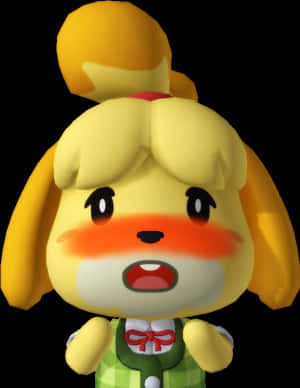 Isabelle Animal Crossing Blush, HD Png Download PNG