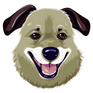 Animated Dog Head Graphic PNG apk PNG