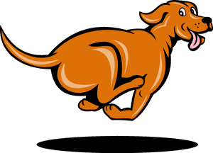 28 Collection Of Dog Running Away Clipart - Dog Running Clipart PNG image with transparent background