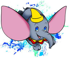Dumbo Dumbo Disney, Walt Disney Characters, Cartoon - Disney Characters Dumbo Cartoon, HD Png Download PNG image with transparent background