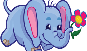 Dumbo Opinion Mochila De Eric - Vector Elephant Cartoon Png, Transparent Png PNG image with transparent background