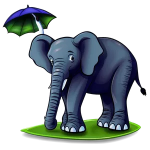 Animated Elephant Cartoon Png Mpb PNG Image