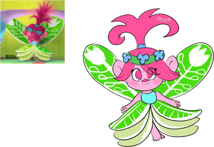 Dreamworks Fan Art Youtube Transprent Png Pink - Dreamworks Trolls Fan Art, Transparent Png PNG image with transparent background