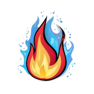 Animated Fire Cartoon Png Psb PNG Image