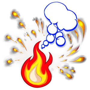 Animated Fire Cartoon Png Wxc13 PNG Image