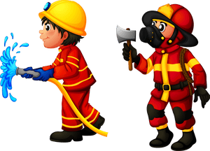 Firefighter Royalty-free Stock Photography Clip Art - Fire Fighter Clipart Transparent Background, HD Png Download PNG image with transparent background