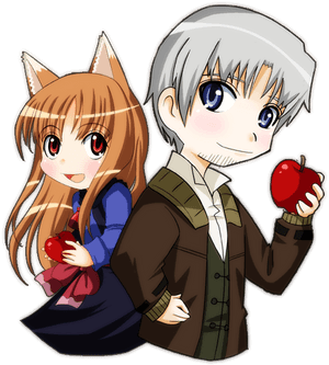 Spice And Wolf Png Transparent Image - Spice And Wolf Chibi, Png Download PNG with transparent background