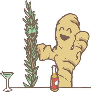 Rosemary & Ginger Walk Into A Bar, HD Png Download PNG with transparent background