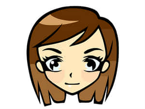 Animated Girl Avatar PNG image with transparent background