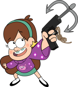 Mabel Pines Dipper Pines Grunkle Stan Grappling Hook - Mabel Pines Grappling Hook, HD Png Download PNG with transparent background