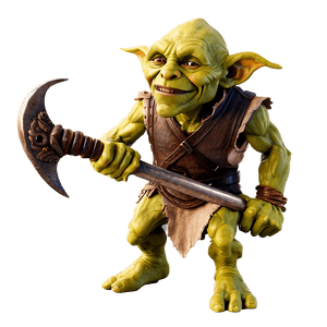 Animated Goblin Figure PNG omk PNG