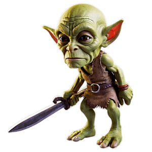 Animated Goblin Figure PNG ycm PNG