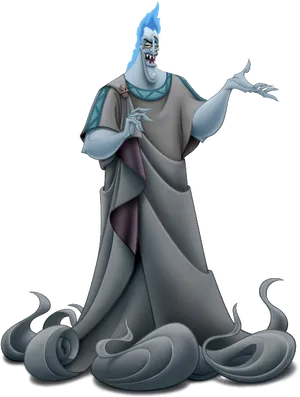 Animated Hades Character Art PNG Image