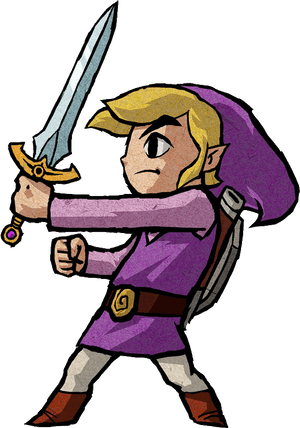If It Happens - Four Swords Purple Link, HD Png Download PNG
