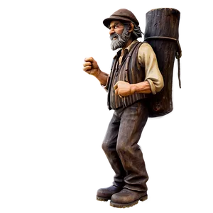 Animated Hobo Figure Png Gmv PNG Image