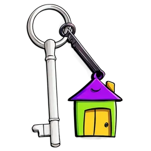 Animated House Key Png 06292024 PNG Image