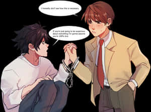 Animated Interrogation Scene PNG image with transparent background