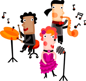 Introducing The Cast Of - Music Performance Clipart, HD Png Download PNG image with transparent background