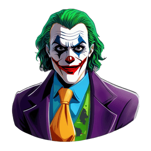 Animated Joker Image PNG jxr PNG image with transparent background