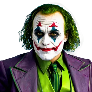 Animated Joker Makeup Png Wdm89 PNG Image