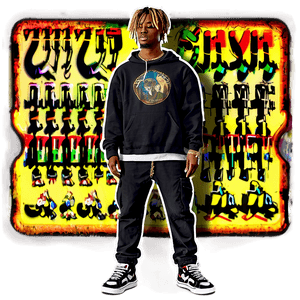 Animated Juice Wrld Character PNG 05212024 PNG image with transparent background