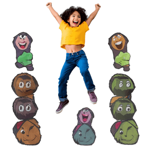 Animated Jumping Character PNG ehc PNG image with transparent background