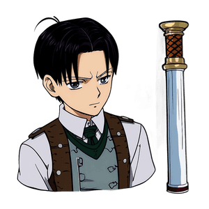 Animated Levi Ackerman PNG 55 PNG image with transparent background