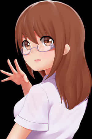 Animated Librarian Girl, HD Png Download PNG image with transparent background