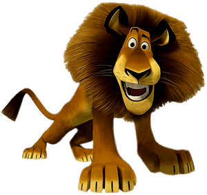 Lion Alex Free On Dumielauxepices Net - Animal Animation PNG image with transparent background