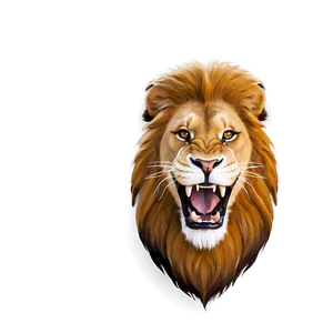 Animated Lion Face Png 46 PNG Image