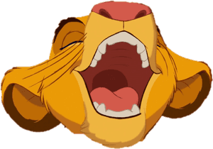 Lion Clipart Laugh - Lion King Simba Laugh, HD Png Download PNG image with transparent background