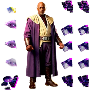 Animated Mace Windu Png Sij PNG Image