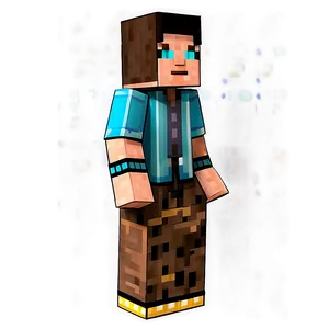 Animated Minecraft Villager Png Xab41 PNG Image